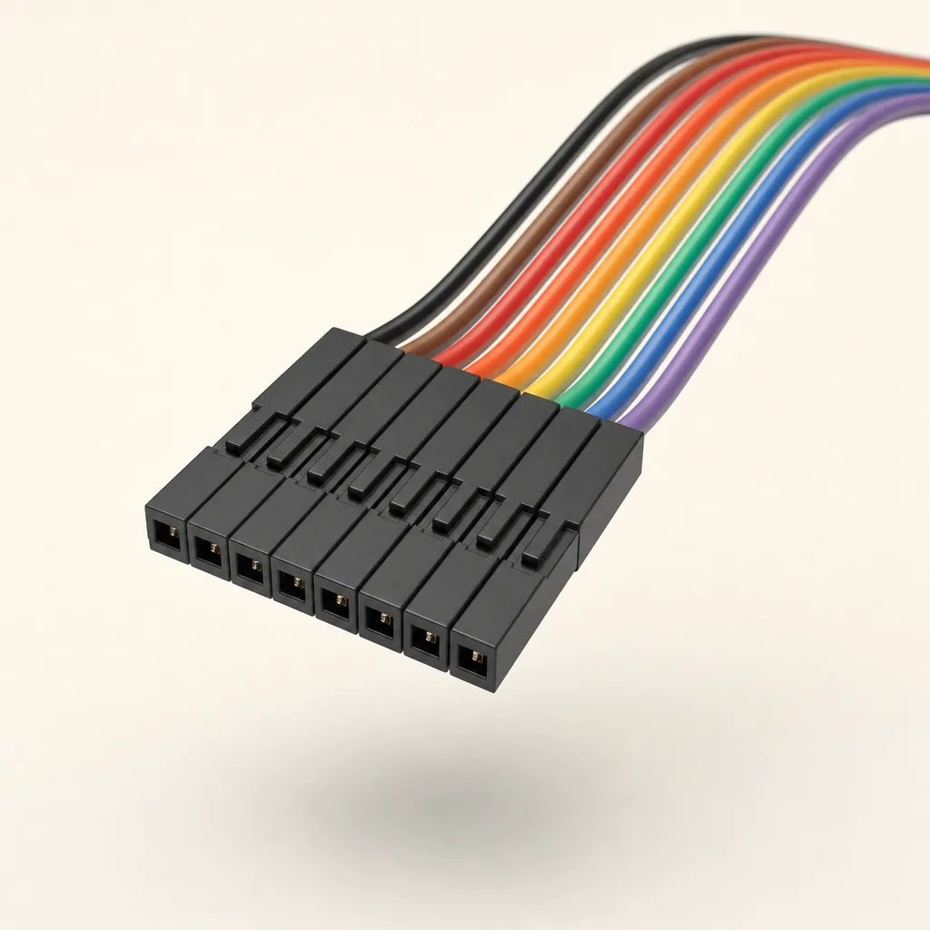 Dupont / 2.54 mm Jumper connector, generated image