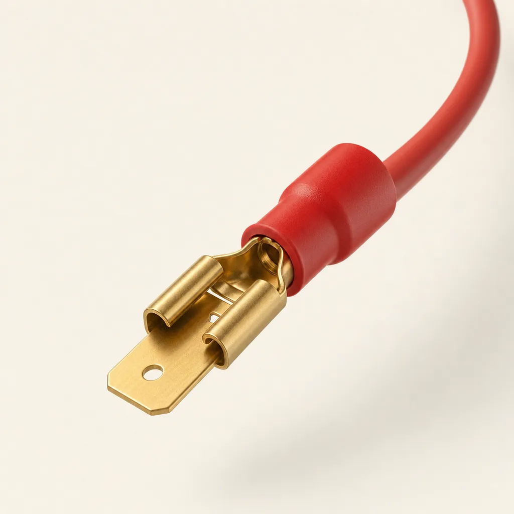 Faston Spade Terminal (6.3 mm) connector, generated image