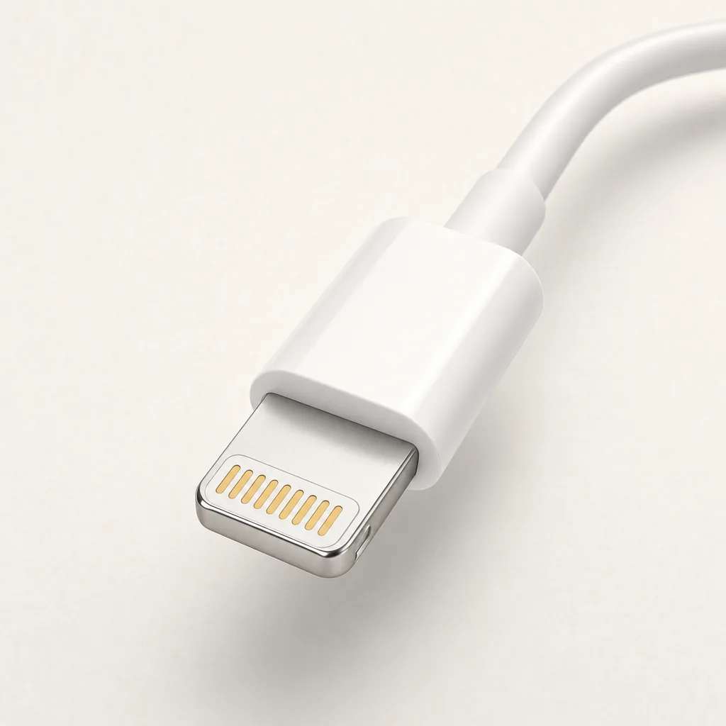 Apple Lightning connector, generated image