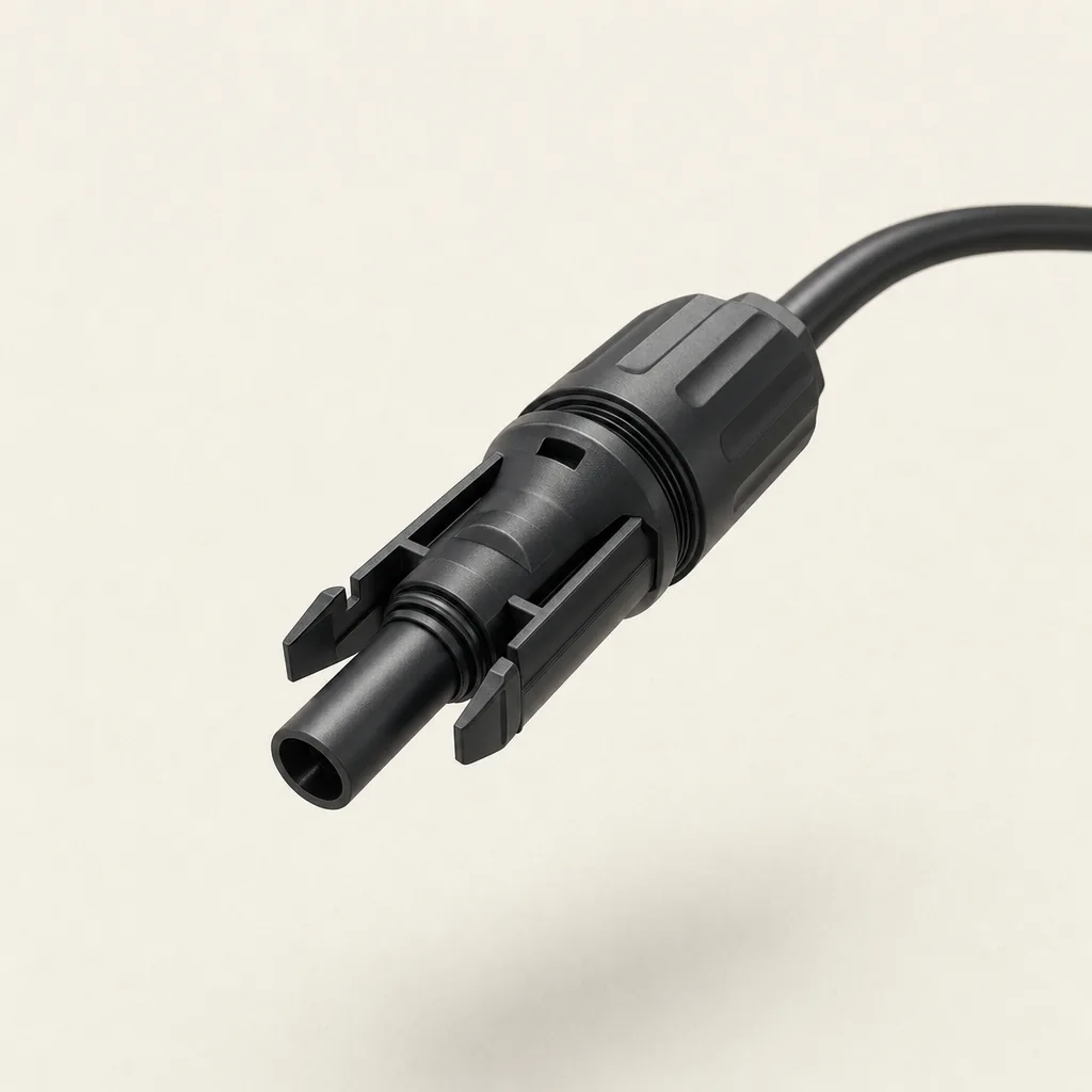MC4 Solar Connector connector, generated image