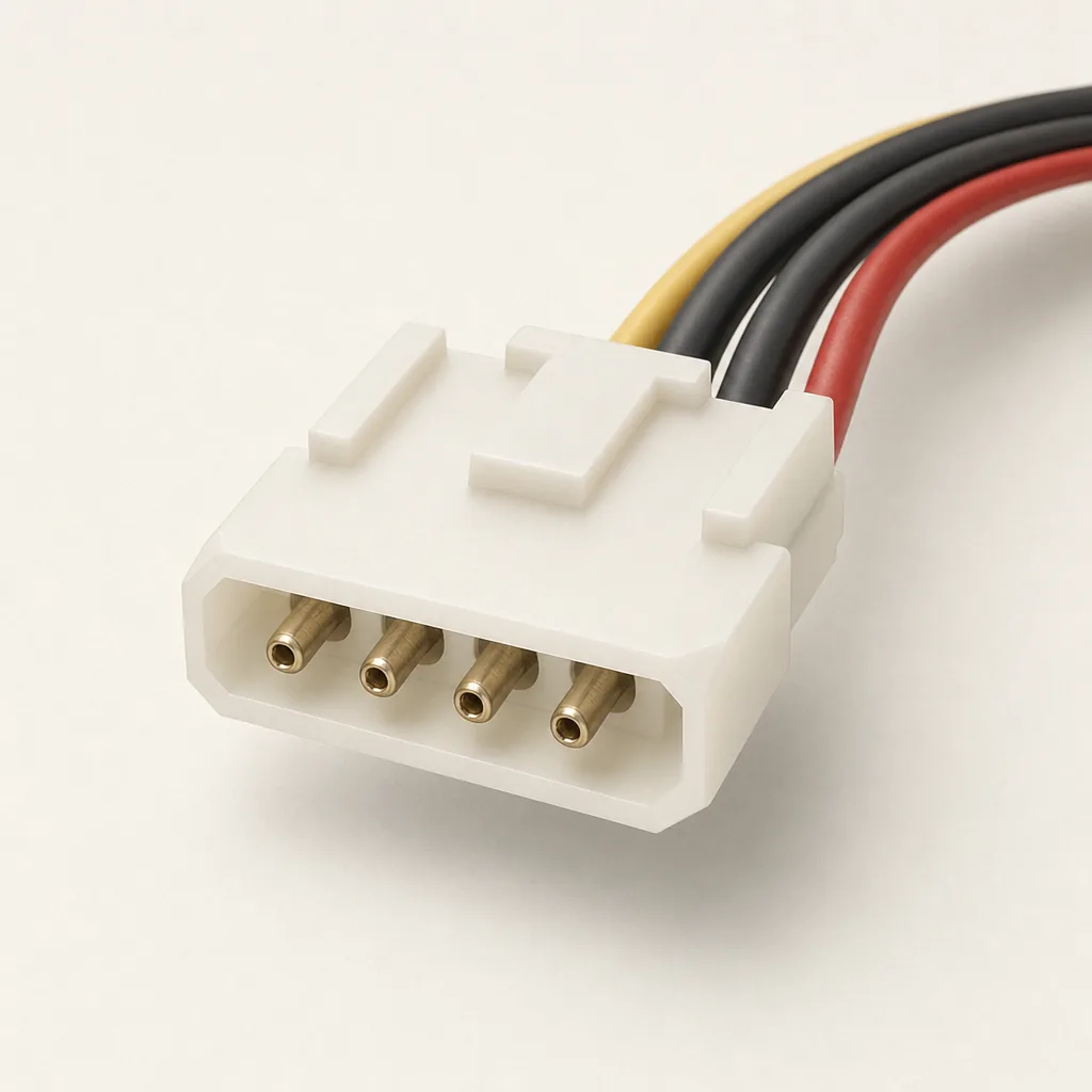 Molex 4-pin Power connector, generated image