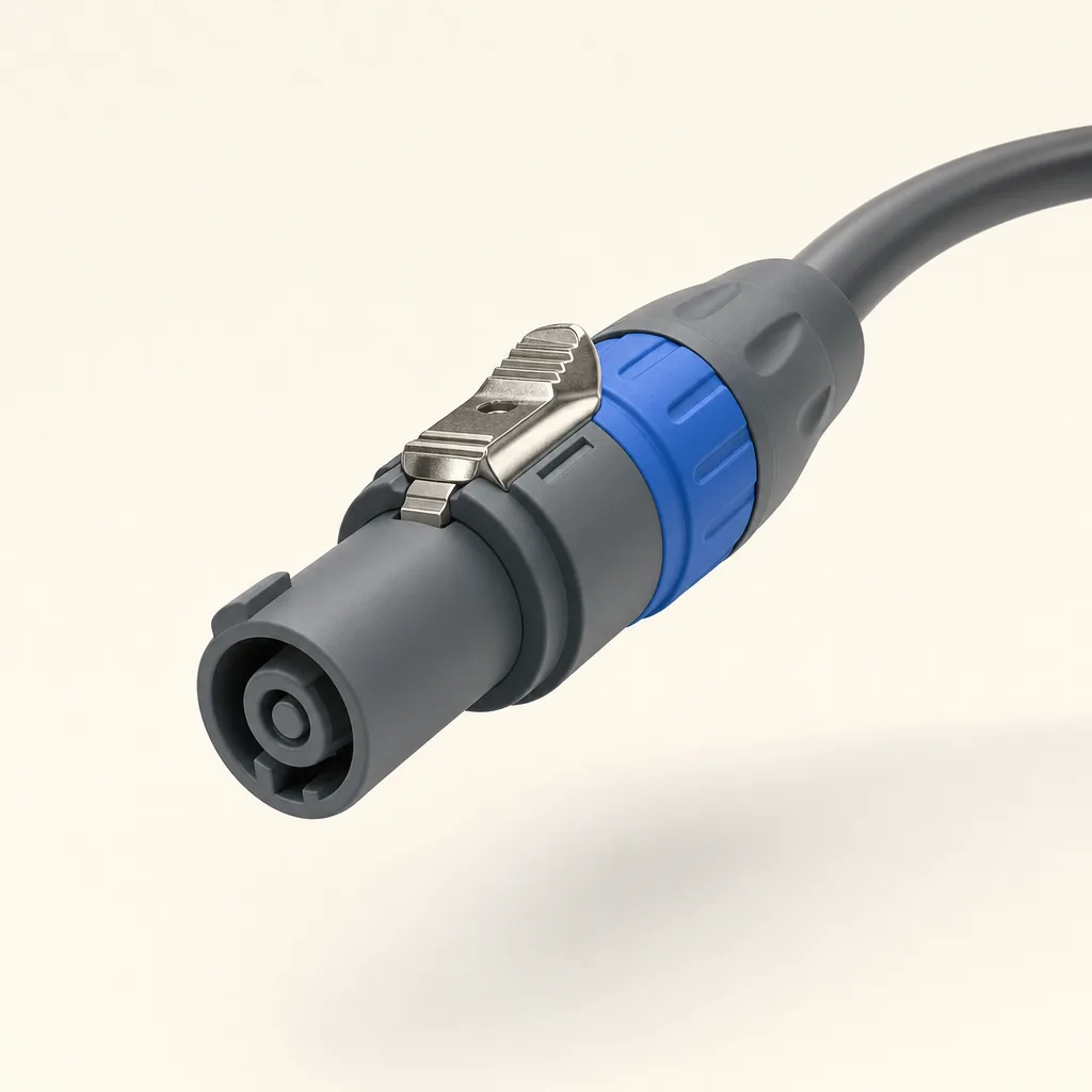 Neutrik powerCON connector, generated image