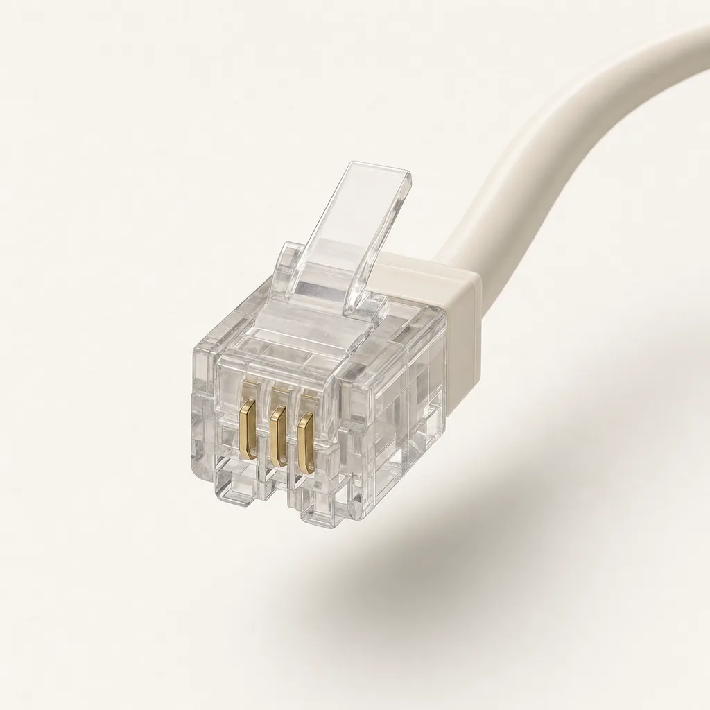 Telephone Modular Plug connector, generated image
