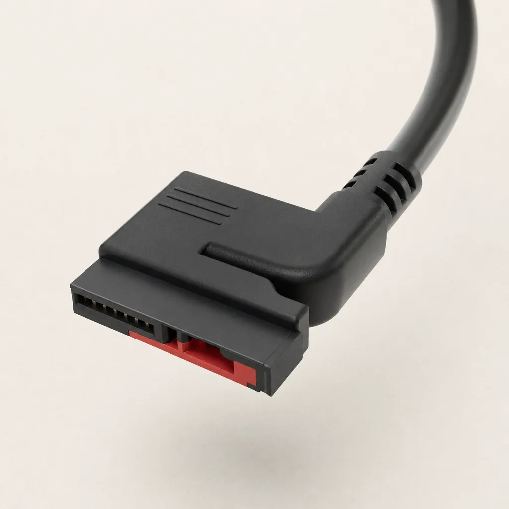 Serial ATA connector, generated image