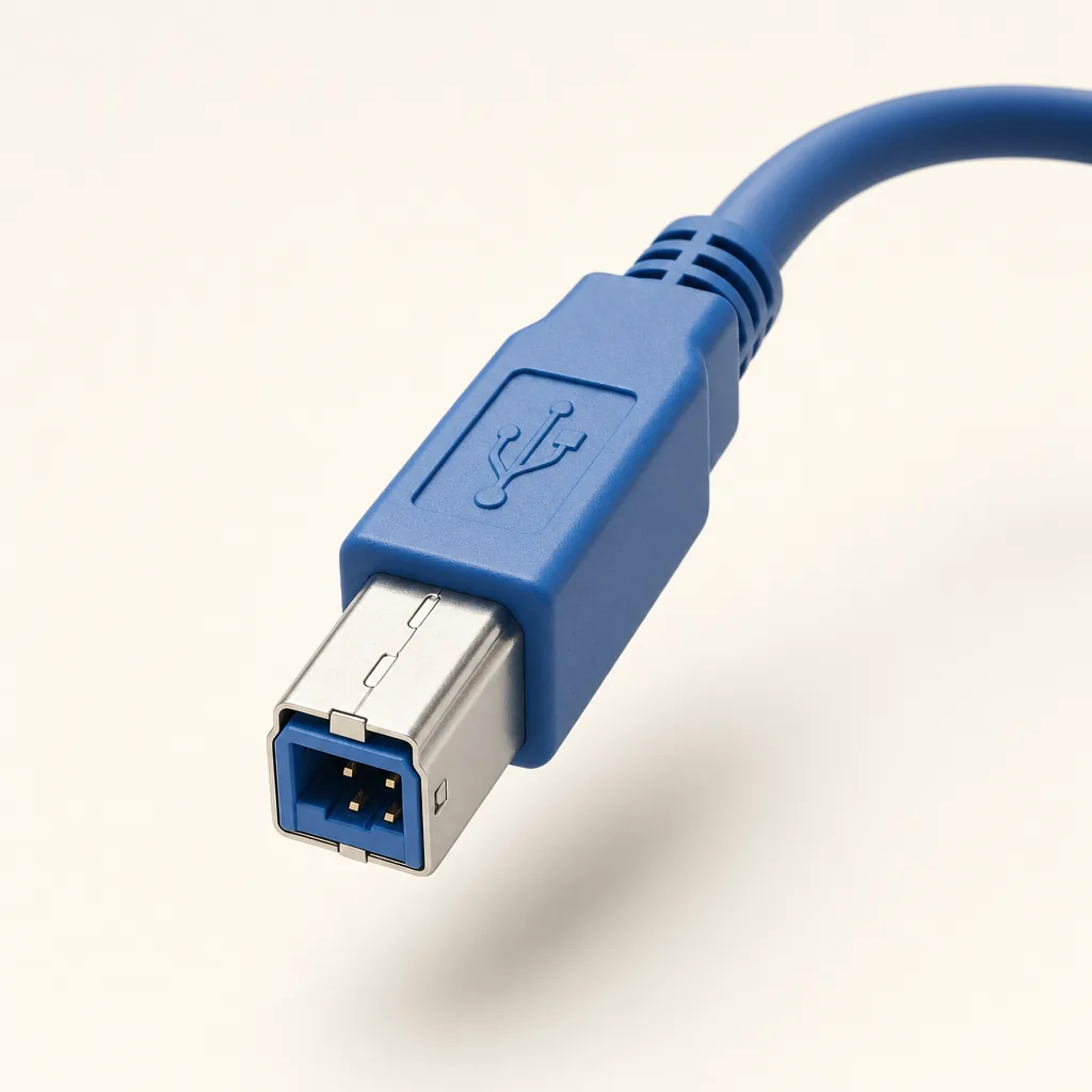 USB Type-B connector, generated image