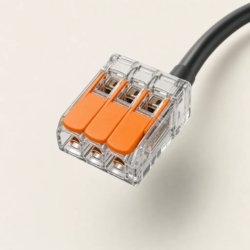 WAGO 221 Lever Terminal connector, generated image